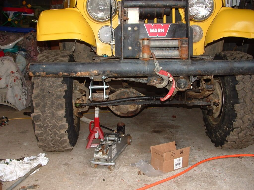 CJ to YJ Spring conversion Pirate 4x4